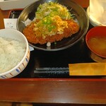 とり鉄 - 週替わり(チキンカツのおろしポン酢)定食