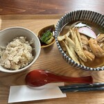 金沢屋 - 料理写真:いなりうどんとミョウガご飯