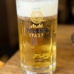 居酒屋燃えた うらめし屋 - 生ビールはマルエフです♪