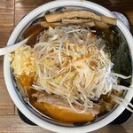 安部製麺所 - 『特中華そば(野菜・ニンニク増し)』