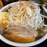 安部製麺所 - 『特中華そば(野菜・ニンニク増し)』