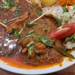 チャイチャイ - Ｃ、カダイチキン(チキンと野菜のカレー)