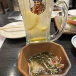 蔵元居酒屋 清龍 - ハイボール、お通し
