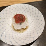 きたしんち 弓場慎之佑 - 鱧湯引き