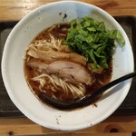 麺場 浜虎 - 冷やし醤油ラーメン↑