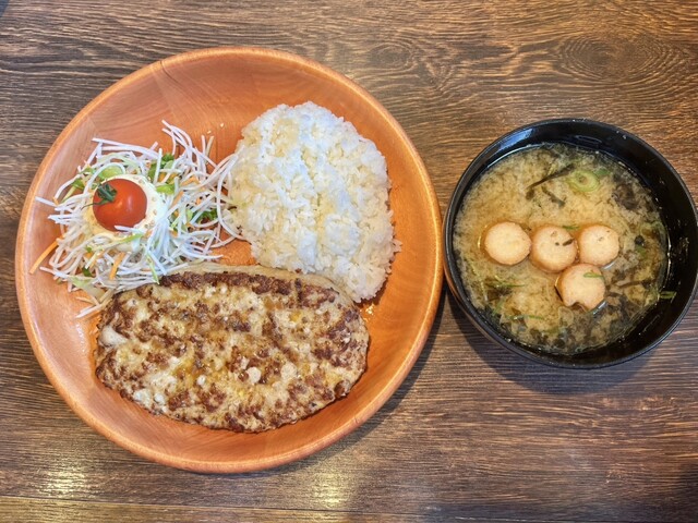 びっくりドンキー 石川店  - 桔梗（ハンバーグ）