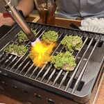 マグロスタンダード - ネギ塩焼き