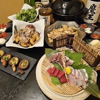 忘年会、新宴会などのご宴会にぴったりのコース充実