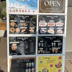 カクタファーム - 店外メニュー