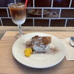 山中PORTAL - 麗しのティラミス 650円
アイスカフェオレ 550円