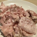 肉屋の本格焼肉 黒牛一期 - がり638円×2。その名の通り、がりがりと食感が好き。
