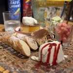 ピッツェリア トラットリア ダ オカピート - 豪華な盛り合わせ　ドルチェも全部美味すぎる