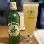 ピッツェリア トラットリア ダ オカピート - お気に入りのレモンビール