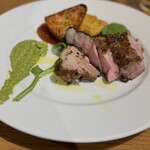 ピッツェリア トラットリア ダ オカピート - 驚くほど甘く旨味たっぷりのお肉　アランチーニとホワイトショコラのフリットまで付けていただいた