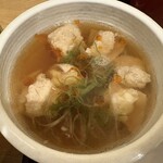 蕎麦 二天 - ざる二色(白、黒) 牛ホルモン