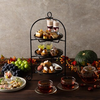 アフタヌーンティーで優雅なひと時を♪東北の季節素材を使用