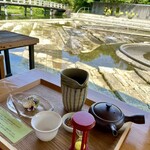 茶寮 汐入 - 和菓子セット@750…煎茶