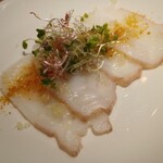 茅場町食堂 History by moto since 2010 - タコのカルパッチョ