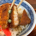 といや - ★平日限定といや名物セット（大盛セット・肉そば冷・ミニタレカツ丼・1050円税込）★