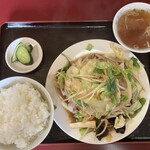 丸竹食堂 - 野菜炒め定食