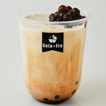 ジェラフル - ドリンク写真:タピオカミルクティー