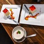 焼肉マルコウ - セットについてくるデザート