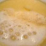 シェ ローズ - パルミジャーノとカプチーノ仕立て