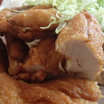 炭火焼鳥 おんどり - 新潟風骨付き唐揚げ～カレー風味～