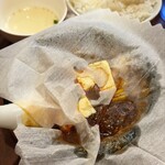 味覚 - この状態でサーブされます。油ハネ防止。