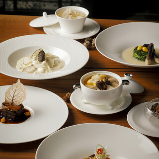 四季の恵みで彩る、華やかなコース◆点心ランチもご用意