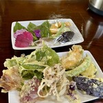 いろり　じねん - 天ぷらビフォーアフター！