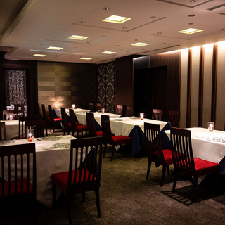 シックな空間で