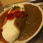 マサカレー - マサカレー＆トマトチキンのハーフ＆ハーフ