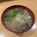 やきとり酒蔵 庄助 - 味噌汁