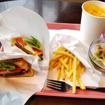 佐世保バーガー 仙台錦町店 - ランチセット✨