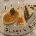 Morton's The Steakhouse - バースデープレート