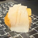 赤坂 鮨大谷 - 剣先烏賊と馬糞雲丹