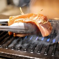 焼うお いし川 - 大トロネギサンド