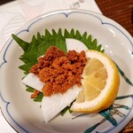 酒と食遊人 みなと - ふぐの子のぬか漬け