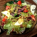 酒と食遊人 みなと - 加賀野菜サラダ