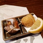 酒と食遊人 みなと - サービスのお通し