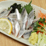 割烹 味とめ - いわし刺