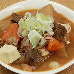 割烹 味とめ - 牛すじ煮込