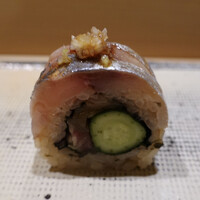 すし宮川 - 鯵の棒寿司