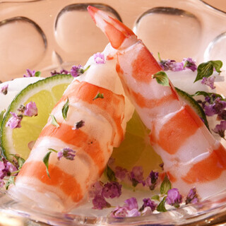 ぷりっとした食感を愉しむ車海老料理◆贅沢な一品を堪能