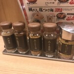 三田製麺所 - 色々試すのも楽しい