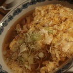 やぶ信 - 玉子とじラーメン670円