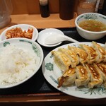 日高屋 - 料理写真:W餃子定食がやってきました！