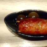 比内地鶏串 Sot l'y laisse - 