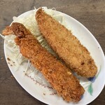西作酒店 - エビフライ　白身フライ